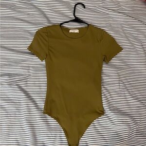 Sage Green Bodysuit